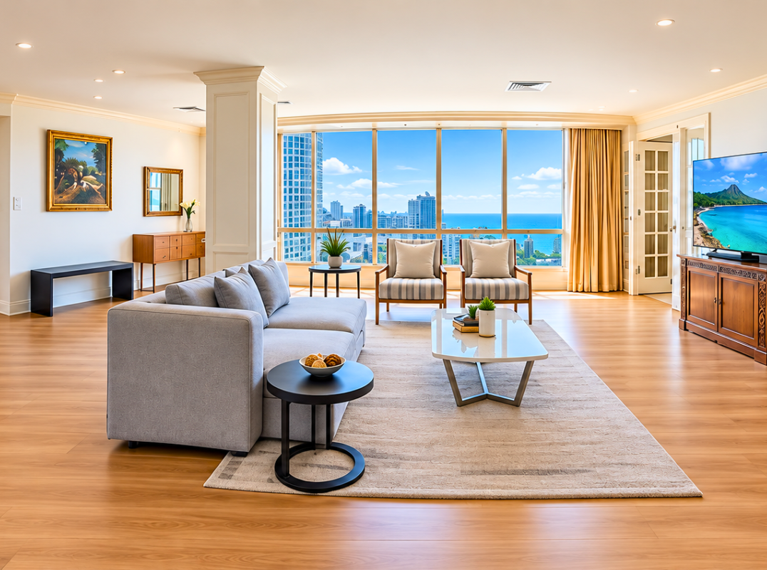Waikiki Landmark Penthouse #3503